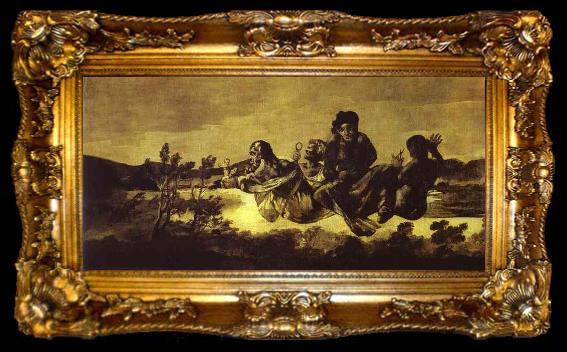 framed  Francisco de Goya Atropos, ta009-2